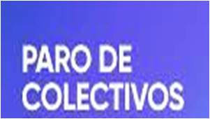 PARO DE COLECTIVOS EN SANTIAGO ESTE VIERNES PARO DE COLECTIVOS EN SANTIAGO ESTE VIERNES