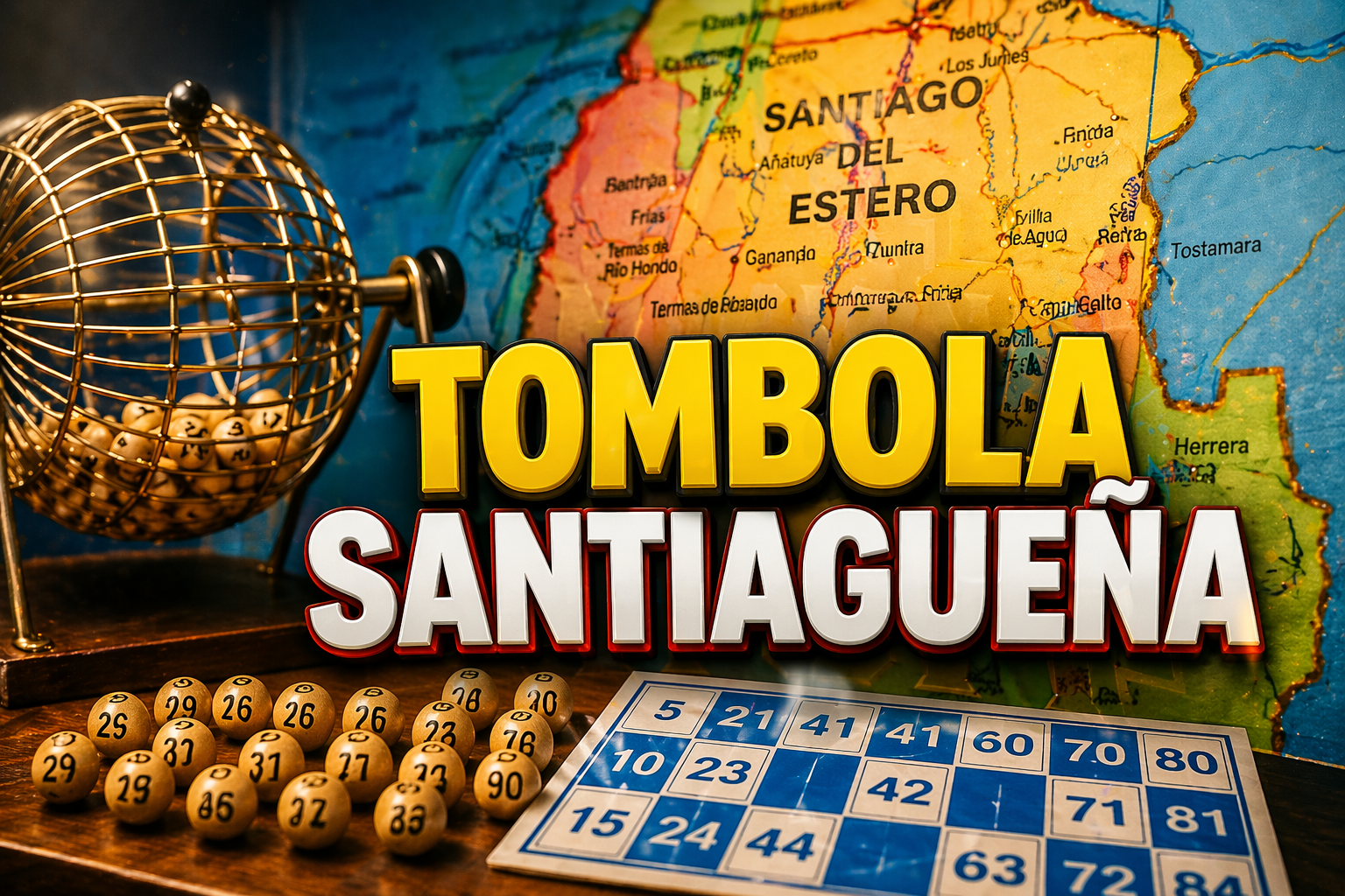 TOMBOLA SANTIAGUEÑA DEL DIA 23 DE ABRIL TOMBOLA SANTIAGUEÑA DEL DIA 23 DE ABRIL