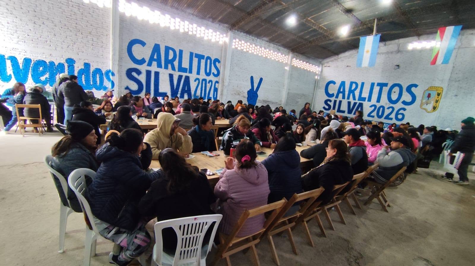 Gran convocatoria en la sede de Carlitos Silva con una mateada y bingo familiar Gran convocatoria en la sede de Carlitos Silva con una mateada y bingo familiar